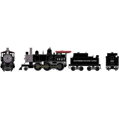 Athearn HO Scale RTR Old Time 2-6-0 Mogul, SP #1827