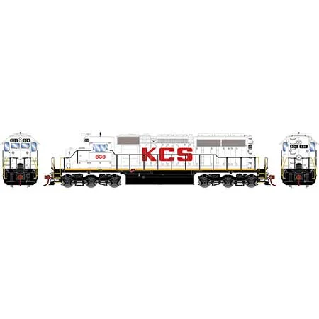 Athearn HO Scale SD40, Kansas City Southern #636