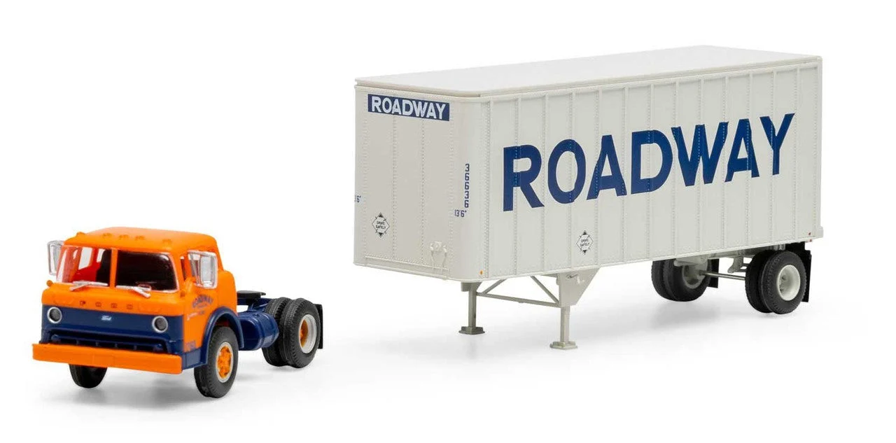 Athearn HO Ford C/28' Trailer Roadway #1 ATH90988