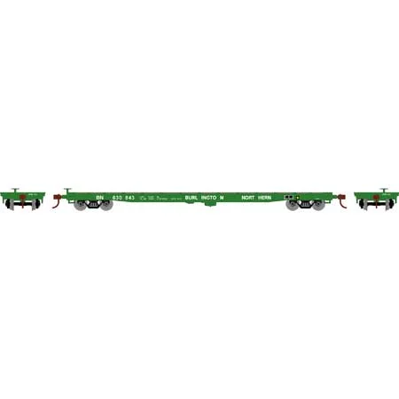 Athearn HO Scale RTR 60' Flat, BN #630843