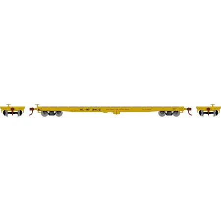 Athearn HO Scale RTR 60' Flat, Frisco #3802
