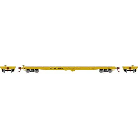 Athearn HO Scale RTR 60' Flat, Frisco #3805