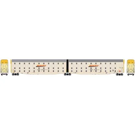 Athearn HO Scale Auto-Max Carrier, BNSF/Wedge #314303