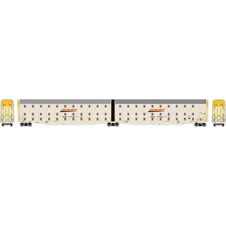 Athearn HO Scale Auto-Max Carrier, BNSF/Wedge #314325