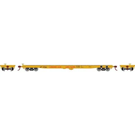 Athearn HO Scale RTR 60' Flat, UP #52044