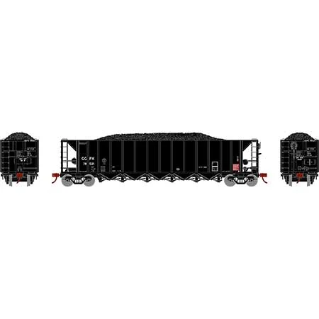 Athearn HO Scale RTR 5-Bay Rapid Discharge Hopper, GGPX #78021