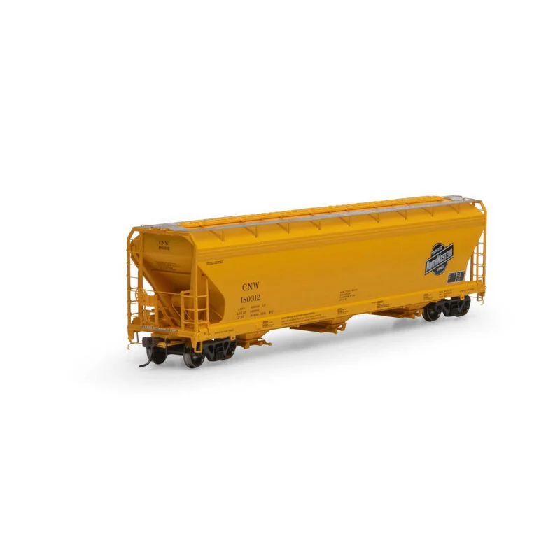 Athearn Genesis HO Scale ACF 4600 3-Bay CF Hopper C&NW #180312