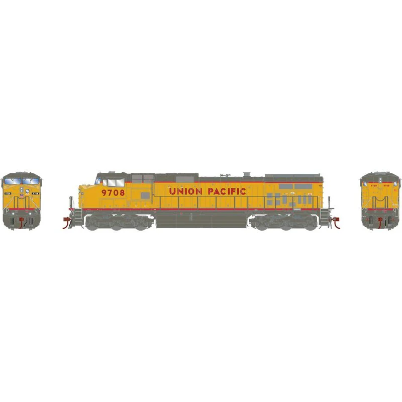 Athearn Genesis HO Scale Union Pacific UP #9708 Dash 9-44CW