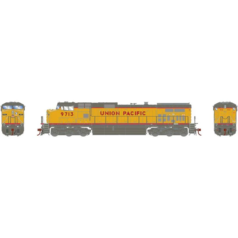 Athearn Genesis HO Scale Union Pacific UP #9713 Dash 9-44CW (DCC Ready)