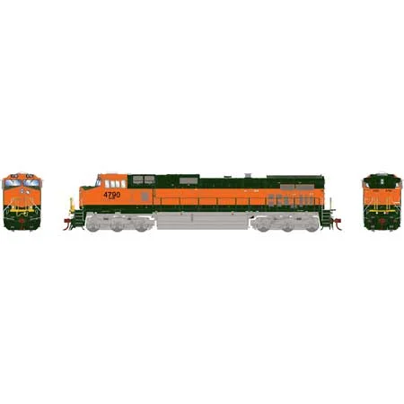 Athearn Genesis HO Scale Dash 9-44CW w/DCC & Sound, BNSF #4790
