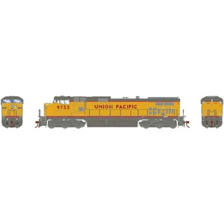 Athearn Genesis HO Scale Dash 9-44CW w/DCC & Sound, UP #9733