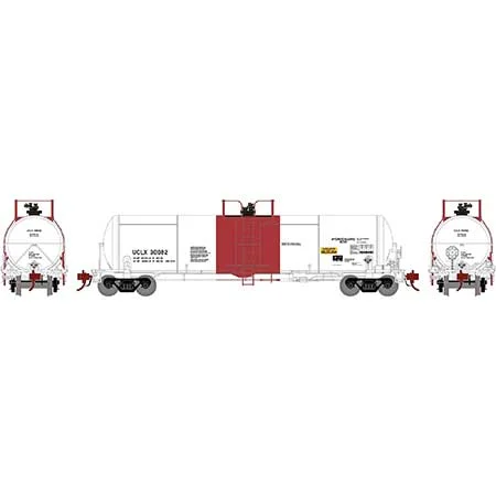 Athearn Genesis HO Scale 20K Gal Acid Tank, UCLX #30082