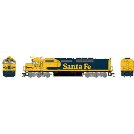 Athearn Genesis HO Scale SDP40F w/DCC & Sound, ATSF #5264