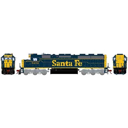 Athearn Genesis HO Scale SD45-2 w/DCC & Sound, SF #5659