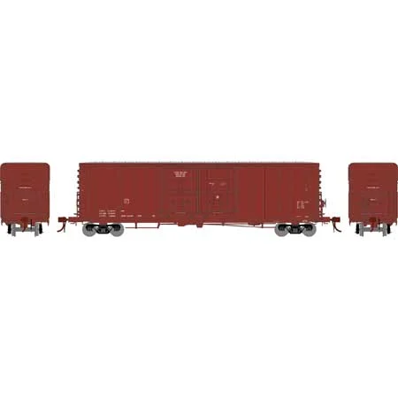 Athearn Genesis HO Scale 50' PC&F Box/8'8' Plug Door, Data Only No #