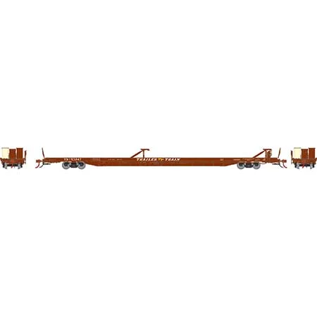 Athearn Genesis HO Scale F89F Trailer, TTX/Brown #153247