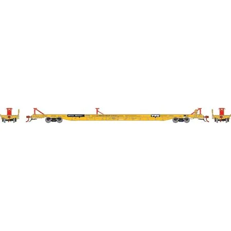 Athearn Genesis HO Scale F89F Trailer, RTTX/Yellow 1991 Logo #151741