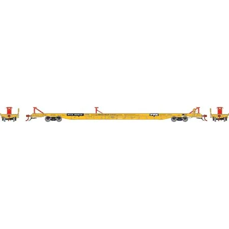 Athearn Genesis HO Scale F89F Trailer, RTTX/Yellow 1991 Logo #151870