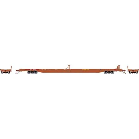 Athearn Genesis HO Scale F89-F 89'8" TOFC Flat, KCS #8503