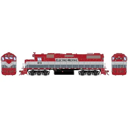 Athearn Genesis HO Scale GP38-2 w/DCC & Sound, EMD Lease #813