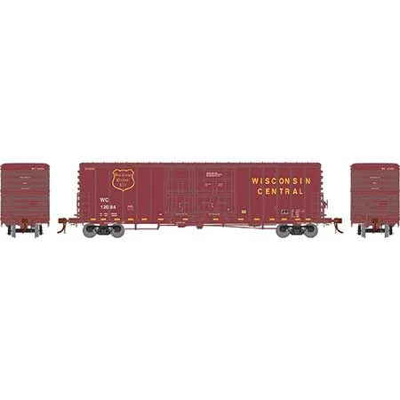 Athearn Genesis HO Scale 50' PC&F 8' & 6' Box, WC #12084