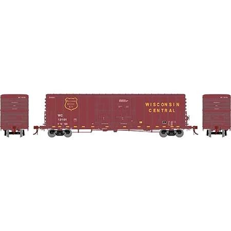 Athearn Genesis HO Scale 50' PC&F 8' & 6' Box, WC #12101