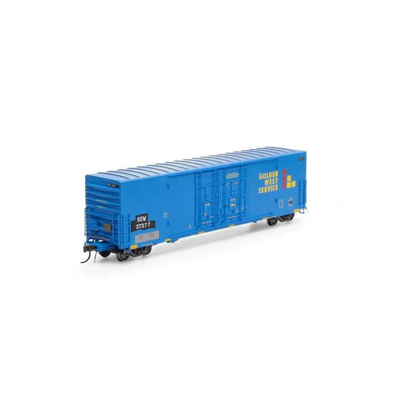 Athearn Genesis HO Scale 50' PC&F 8' & 6' Box, SSW/GWS #27377