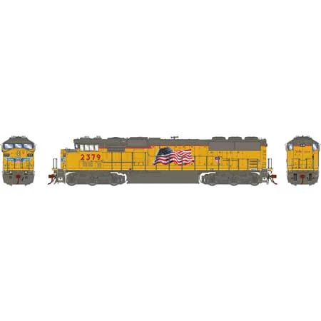 Athearn Genesis HO Scale G2.0 SD60M Tri-Clops w/DCC & Sound, UP #2379