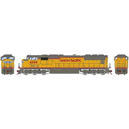 Athearn Genesis HO Scale SD70M w/DCC & Sound, Union Pacific #4000