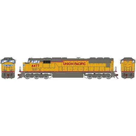 Athearn Genesis HO Scale SD70M w/DCC & Sound, Union Pacific #4477