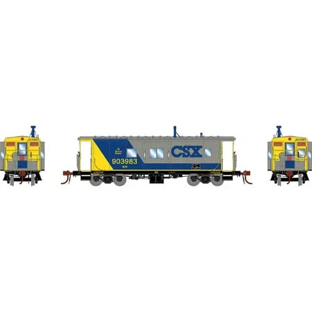 Athearn Genesis HO Scale C-27 ICC Caboose/Light & Snd,CSX/Grafton#903983