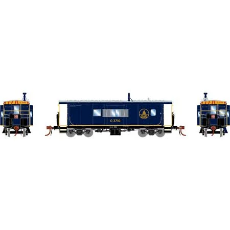Athearn Genesis HO Scale C-26 ICC Caboose w/Lights & Sound, B&O #C-3710