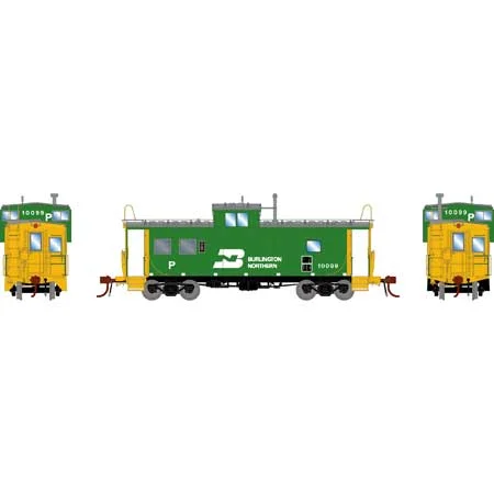 Athearn Genesis HO Scale ICC Caboose w/ Lights & Sound, BN #10099