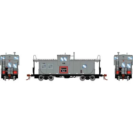 Athearn Genesis HO Scale ICC Caboose w/ Lights & Sound, FW&D #156