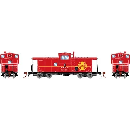 Athearn Genesis HO Scale CE-6 ICC Caboose w/Lights & Sound, SF #999540