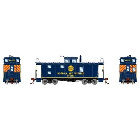 Athearn Genesis HO Scale C-20 ICC Caboose w/Lights & Sound, N&W #500852