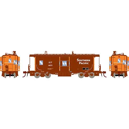 Athearn Genesis HO Scale Bay Window Caboose w/Lights/Sound, SP #4675