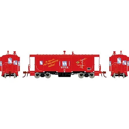 Athearn Genesis HO Scale Bay Window Caboose w/Lights/Sound, WPRR #2