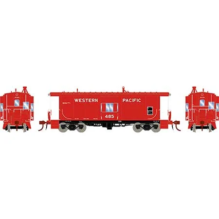 Athearn Genesis HO Scale Bay Window Caboose w/Lights/Sound, WP #485