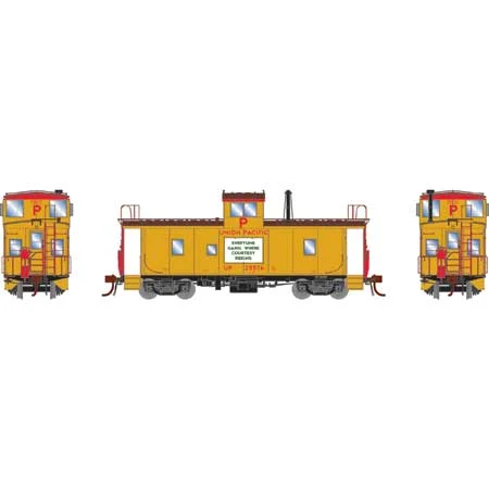 Athearn Genesis HO Scale CA-8 Early Caboose w/Lights, UP #25576