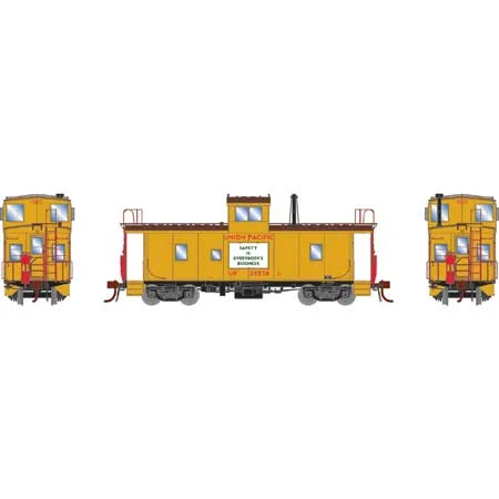 Athearn Genesis HO Scale CA-8 Early Caboose w/Lights, UP #25578