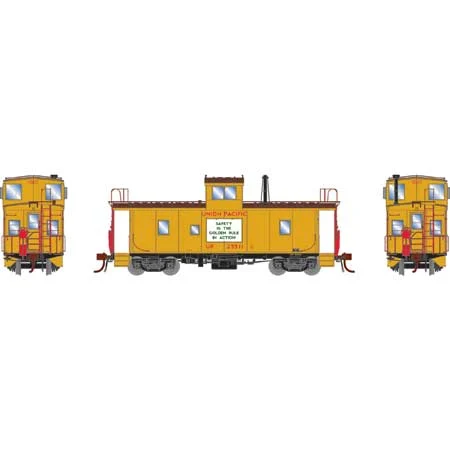 Athearn Genesis HO Scale CA-8 Early Caboose w/Lights, UP #25511