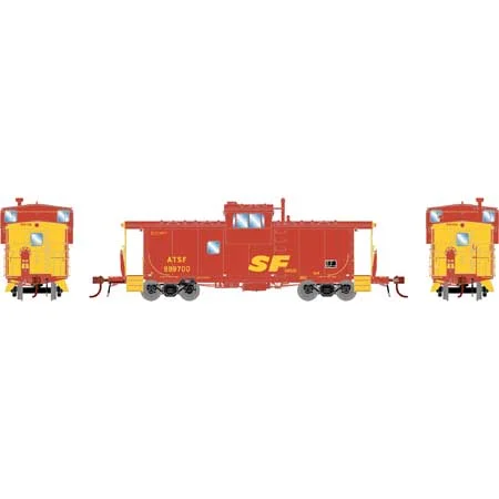 Athearn Genesis HO Scale CE-8 ICC Caboose w/Lights,SF/Kodachrome #999700