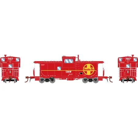 Athearn Genesis HO Scale ICC Caboose w/Lights, TP&W #707