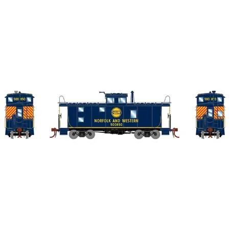 Athearn Genesis HO Scale C-20 ICC Caboose w/Lights, N&W #500850