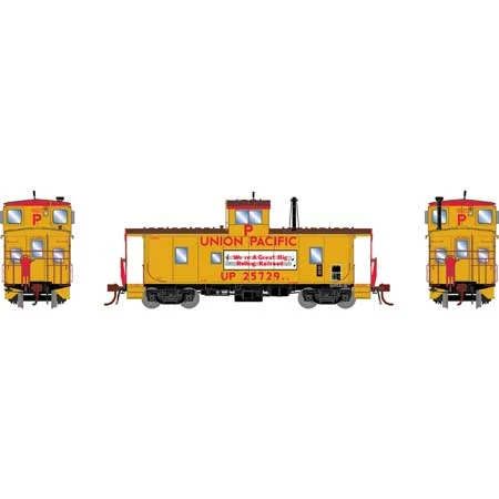 Athearn Genesis HO Scale ICC Caboose CA-10 w/Lights, UP #25729