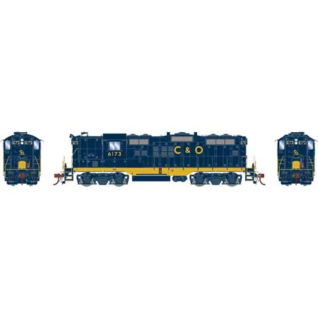 Athearn Genesis HO Scale GP9 w/DCC & Sound, C&O #6173