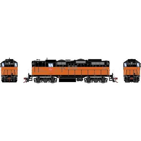 Athearn Genesis HO Scale GP9 w/DCC & Sound, MILW #316