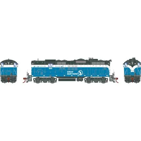 Athearn Genesis HO Scale GP9 w/DCC & Sound, GN #688
