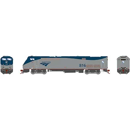 Athearn Genesis HO Scale P40DC w/DCC & Sound, Amtrak/Phase V #816